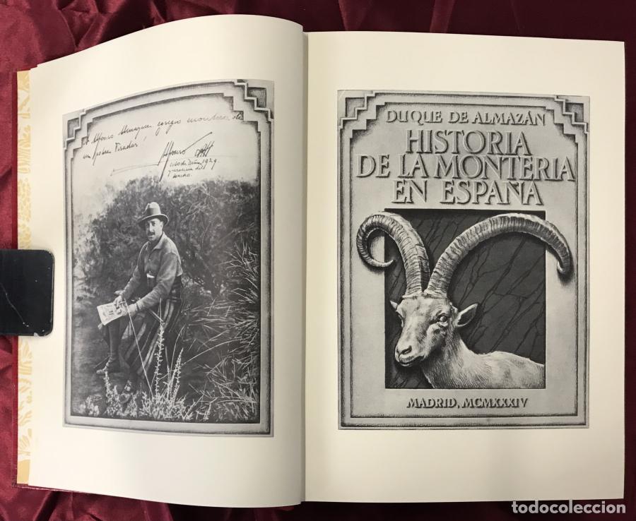 Libros: Historia de la monter&iacute;a en Espa&ntilde;a - Duque de Almaz&aacute;n - Foto 6
