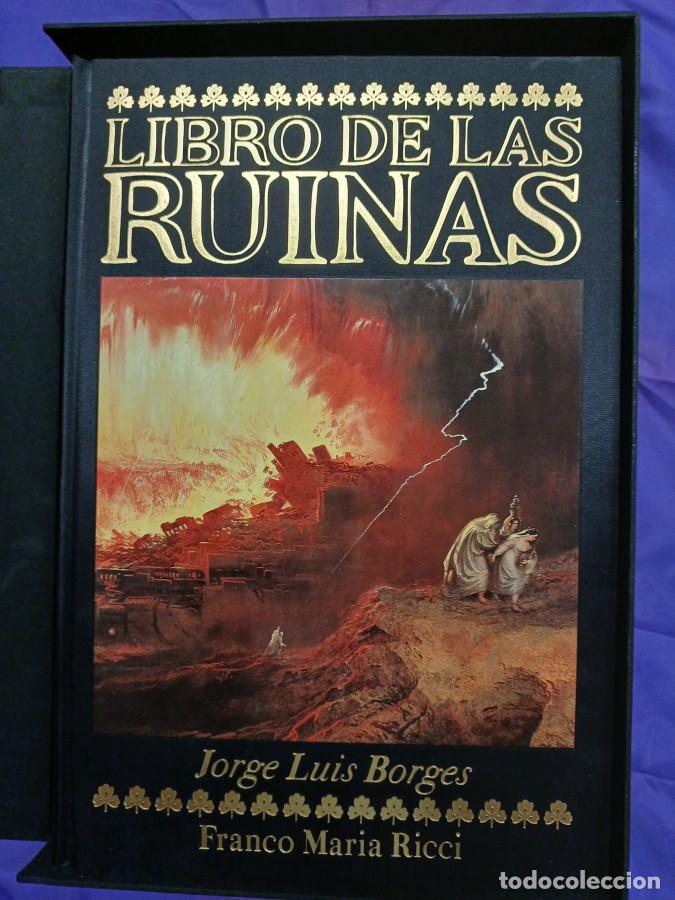 Libri di seconda mano: Libro de las ruinas. Pinturas de John Martin (1789-1854). Selecci&oacute;n y comentarios por William Feaver