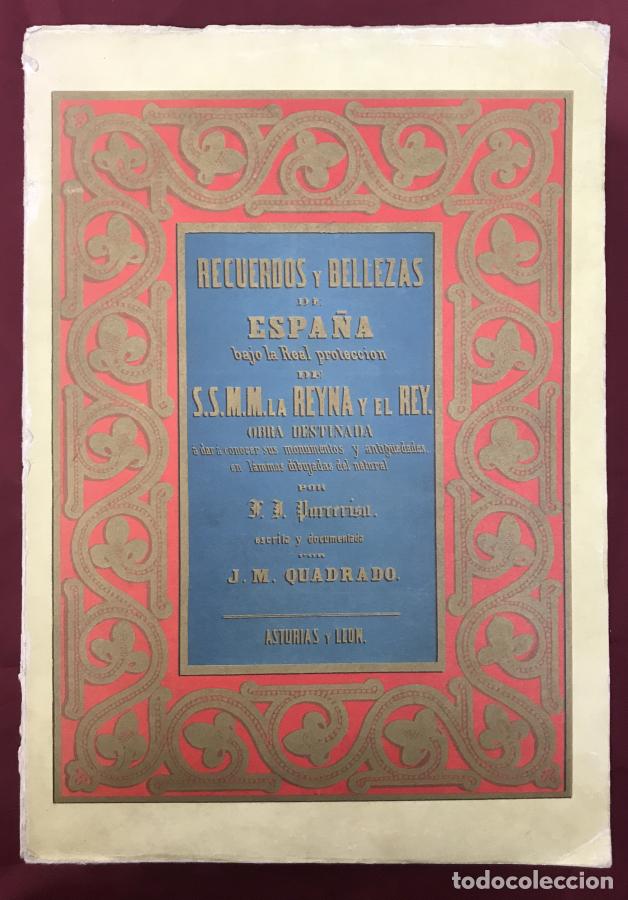 Libri di seconda mano: Recuerdos y bellezas de Espa&ntilde;a. Asturias y Le&oacute;n - Parcerisa - Quadrado J. M.