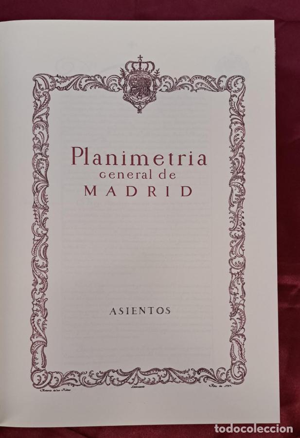 Libros: Planimetr&iacute;a general de Madrid - vv.aa. - Foto 5