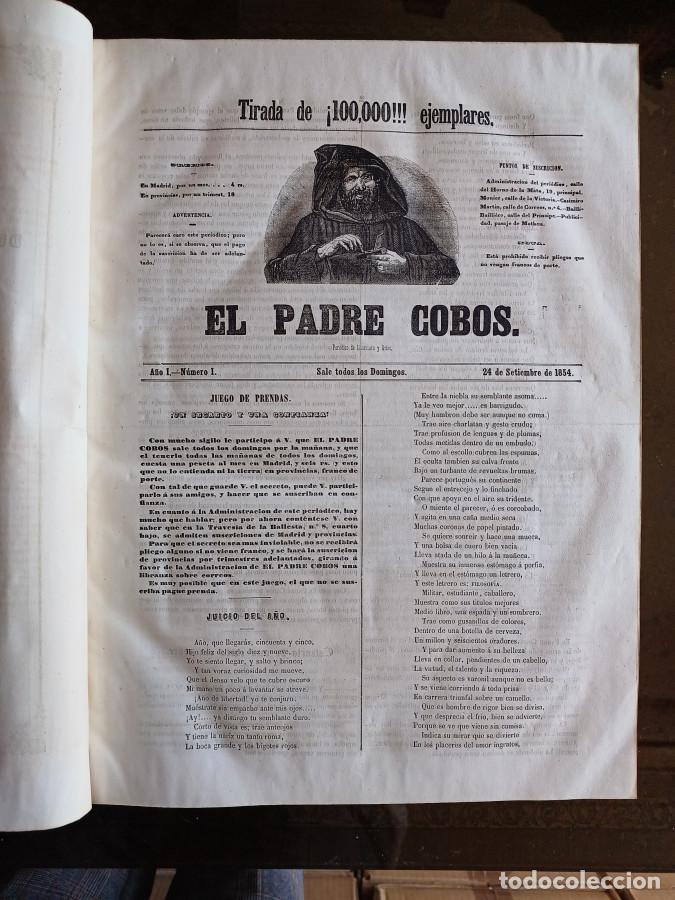Libri di seconda mano: (Revista) El Padre Cobos. Peri&oacute;dico de pol&iacute;tica, literatura y artes - ,