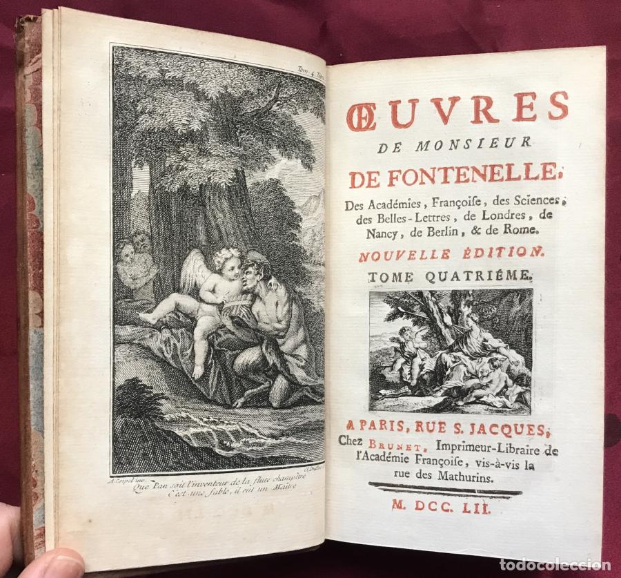Libros: Oeuvres - Fontenelle, Monsieur de - Foto 7