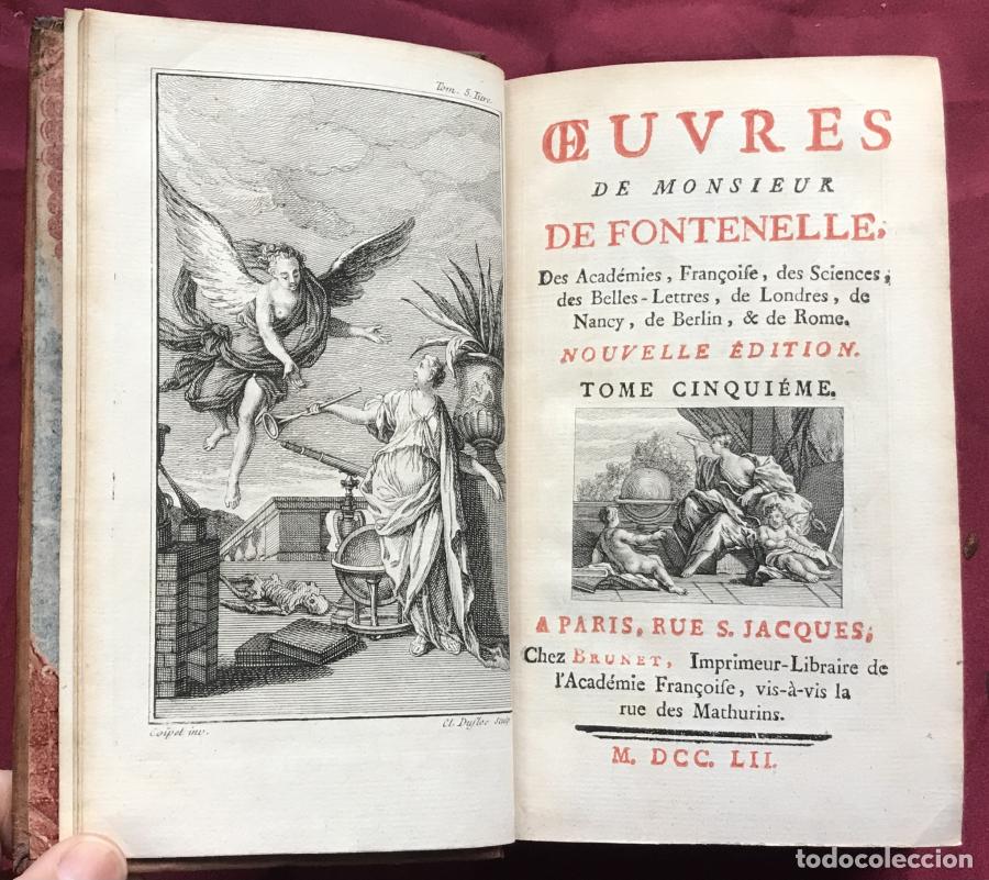 Libros: Oeuvres - Fontenelle, Monsieur de - Foto 8