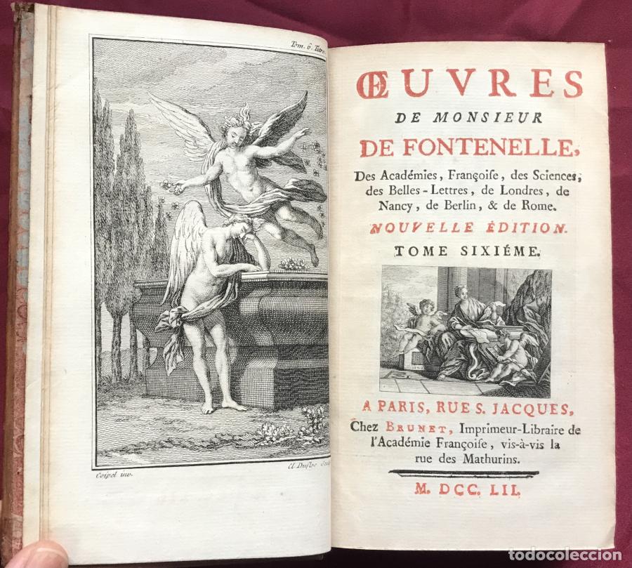 Libros: Oeuvres - Fontenelle, Monsieur de - Foto 9