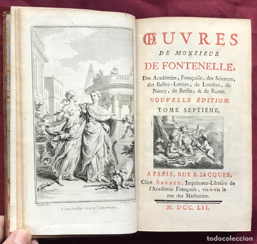 Libros: Oeuvres - Fontenelle, Monsieur de - Foto 10