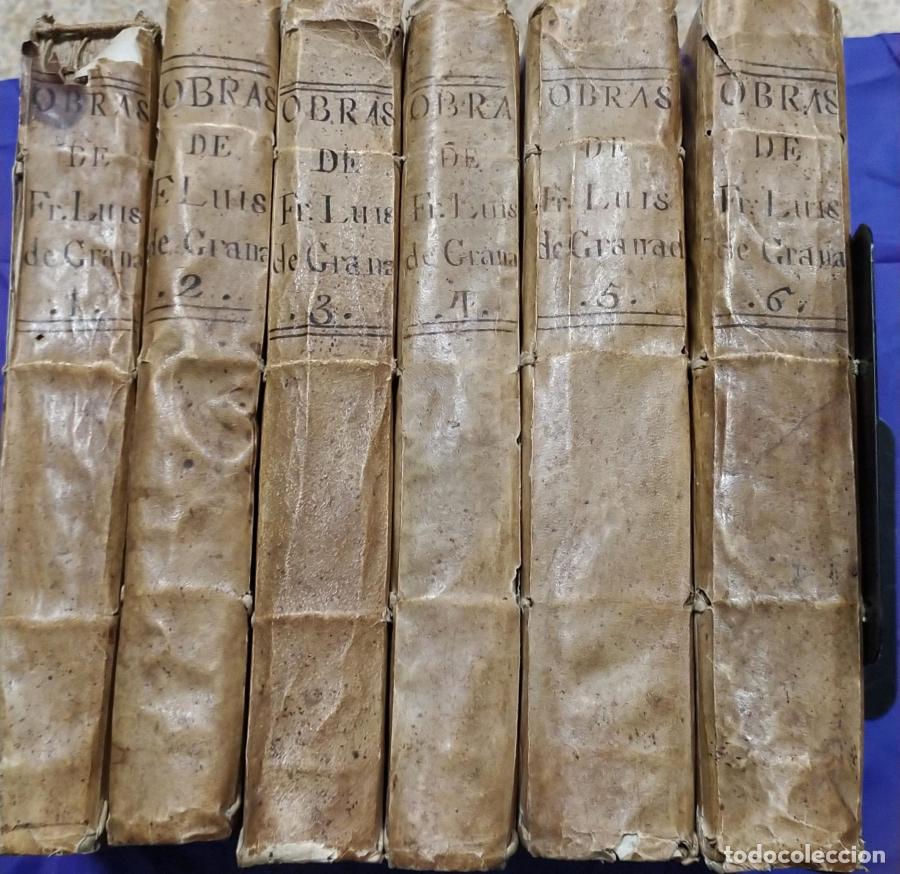 Libros: Obras del Venerable Padre Maestro, 6 vols. - Granada, Fray Luis de