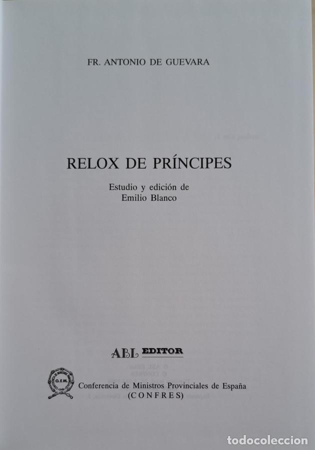 Libros: Relox de pr&iacute;ncipes - Guevara, Antonio de - Foto 3