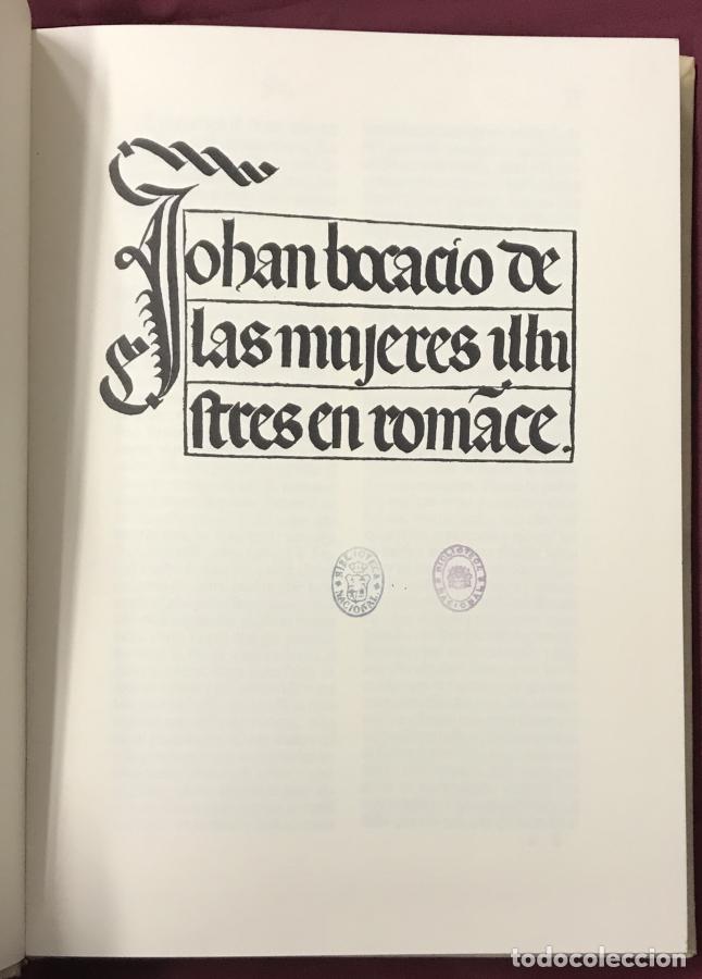 Libri di seconda mano: De las mujeres ilustres en romance - Boccaccio, Giovanni