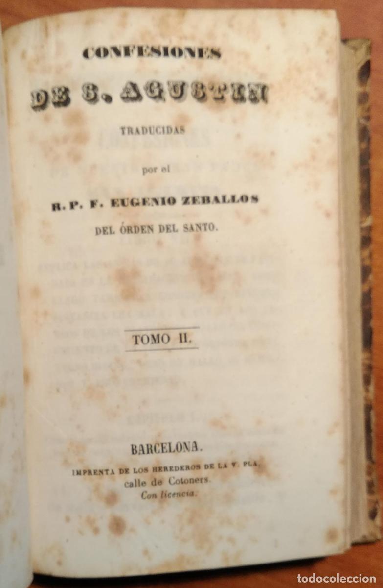 Libros: Confesiones de San Agust&iacute;n - Zeballos, Eugenio - Foto 4