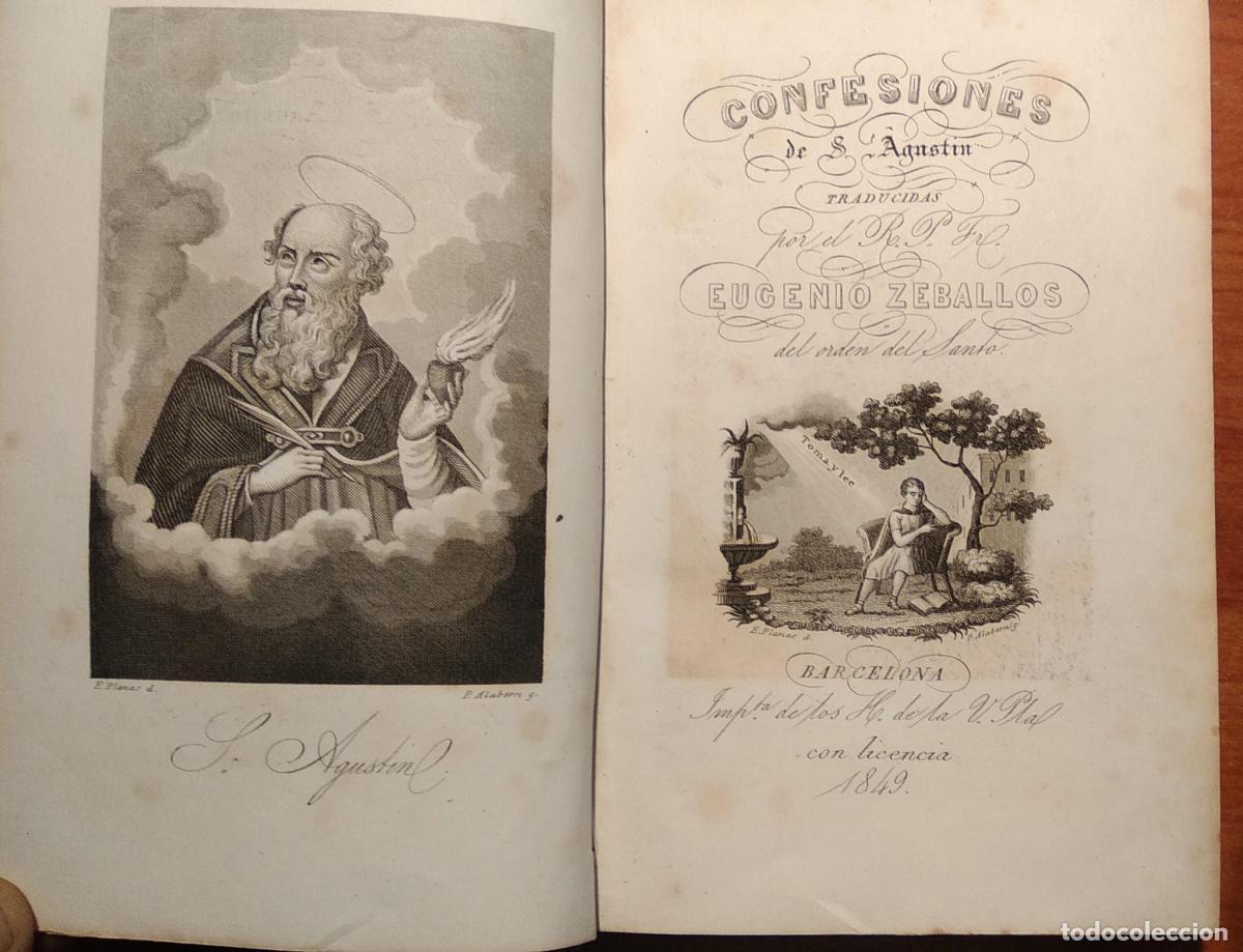Libros: Confesiones de San Agust&iacute;n - Zeballos, Eugenio - Foto 1