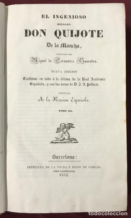 Libros: El Ingenioso Hidalgo Don Quijote de la Mancha. Nueva edici&oacute;n conforme en todo a la &uacute;ltima de la Real