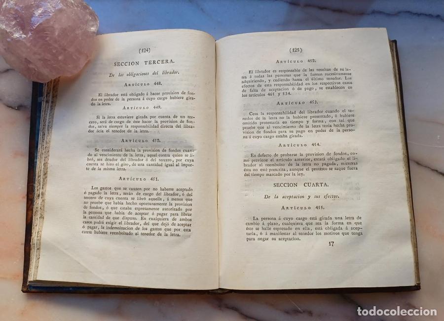 Libros: C&oacute;digo de Comercio, decretado, sancionado y promulgado en 30 de mayo de 1829 - - Foto 6