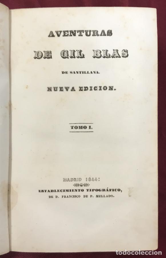 Libros: Aventuras de Gil Blas de Santillana - Lesage, Rene - Foto 5
