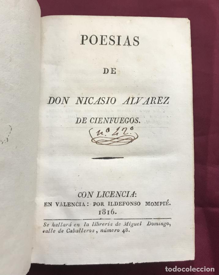 Libros: Poes&iacute;as - Alvarez Cienfuegos, Nicasio