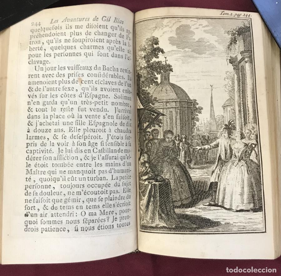 Libros: Les Aventures de Gil Blas de Santillane - Lesage - Foto 3
