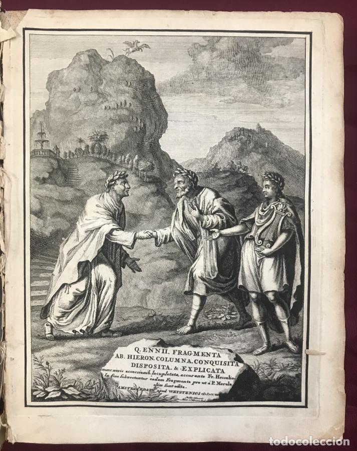 Livres: Q. Ennii Poetae Vetustissimi Fragmenta quae supersunt ab hieron. Columna conquisita disposita et exp