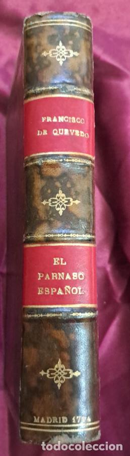 Libros: El Parnaso Espa&ntilde;ol - Quevedo, Francisco de - Foto 3