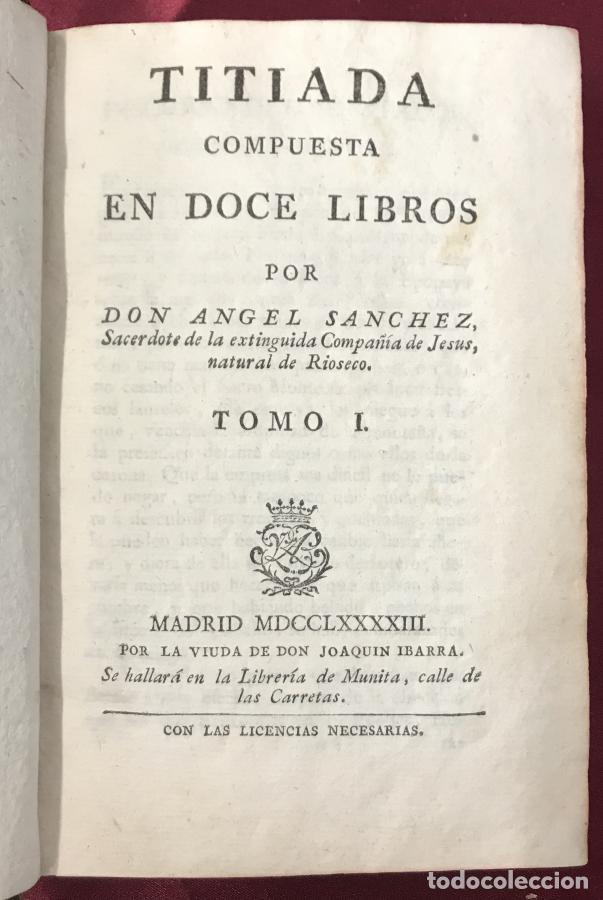 Libros: Titiada compuesta en doce libros - Sanchez, Angel - Foto 4