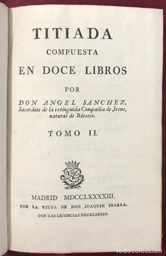 Libros: Titiada compuesta en doce libros - Sanchez, Angel - Foto 6