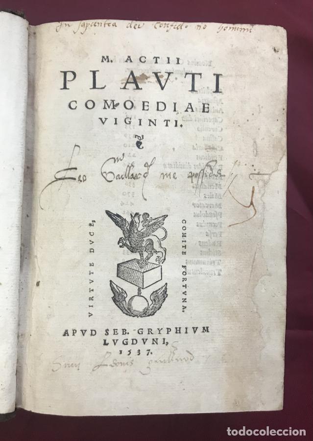 Libros: Comoediae Viginti - Plauto - Foto 5