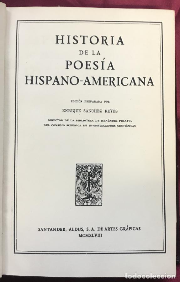 Libri di seconda mano: Historia de la Poes&iacute;a Hispano-Americana - Men&eacute;ndez Pelayo