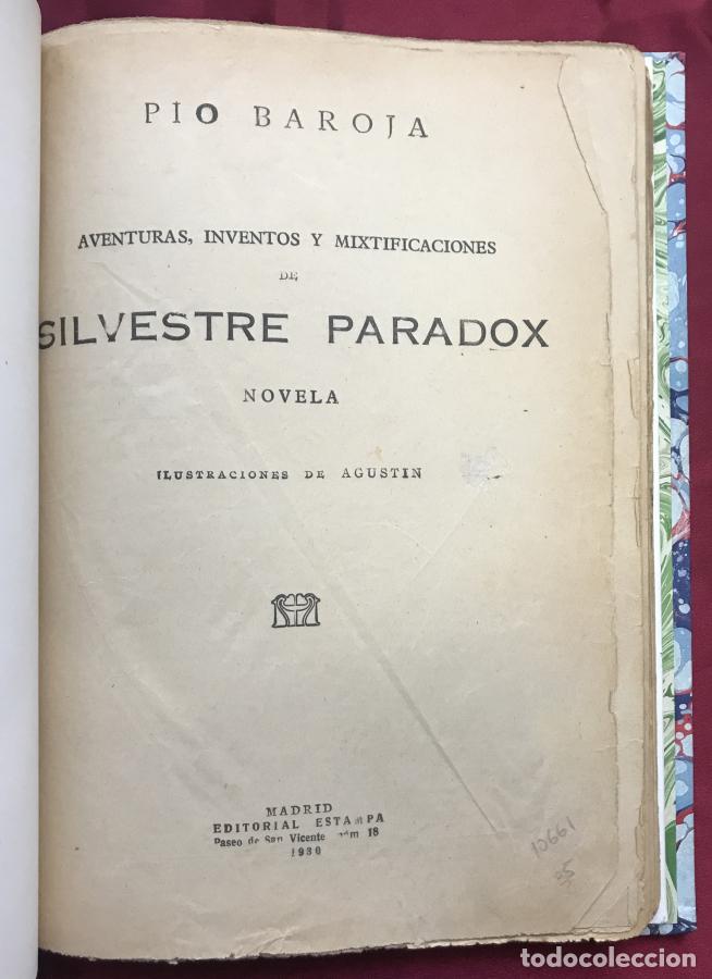 B&uuml;cher: Aventuras, Inventos y Mixtificaciones de Silvestre Paradox - Baroja, P&iacute;o