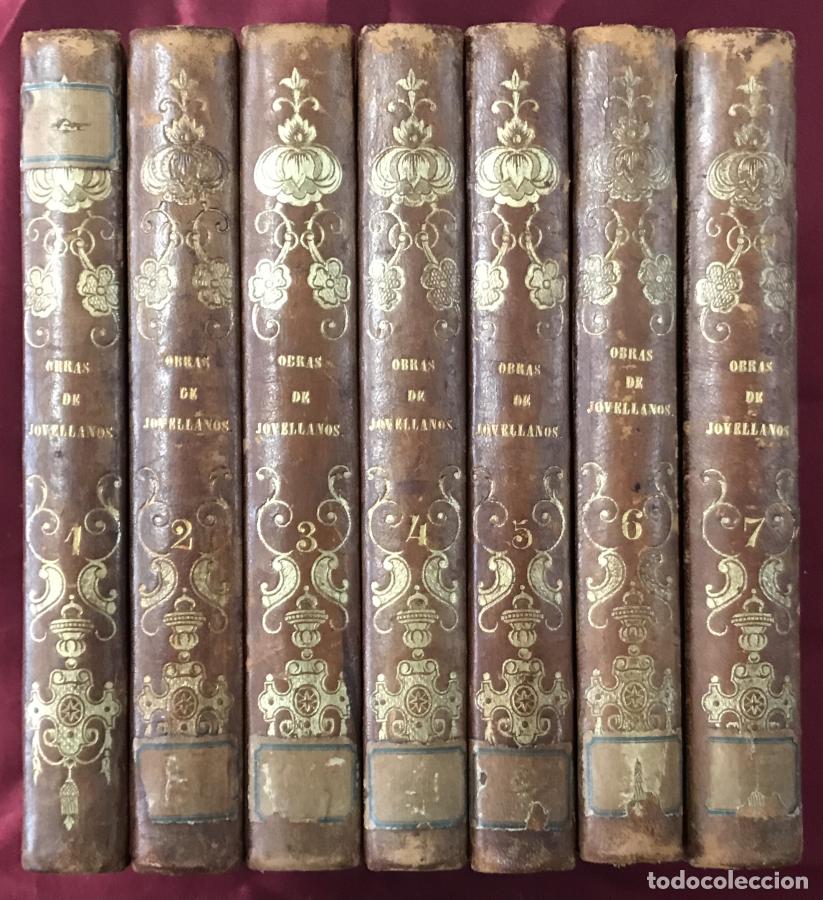 Livres: Obras del Excmo. Sr. D. Gaspar Melchor de Jovellanos, con notas, la vida de Jovellanos, retratos y v