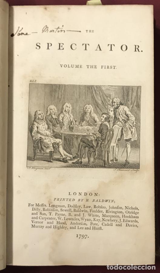 B&uuml;cher: The Spectator. Volumes the first and the second -
