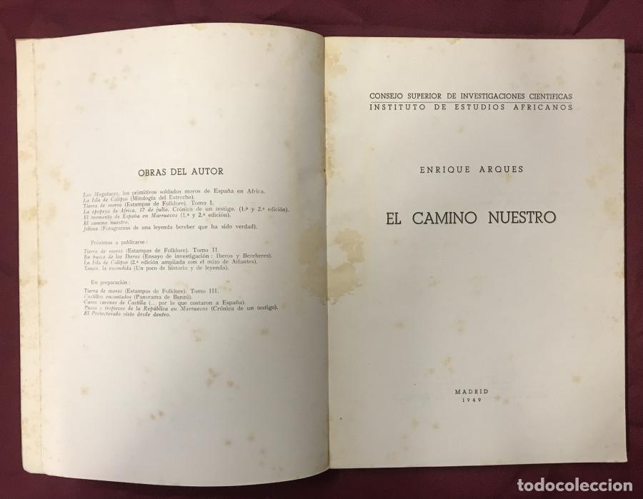 Libros: El Camino Nuestro - Arques, Enrique - Foto 3