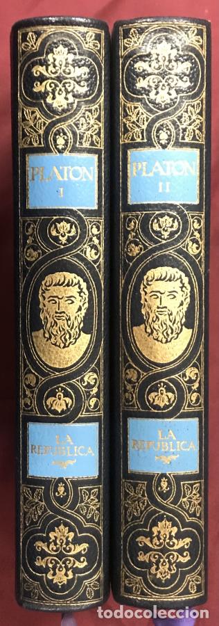 Livros em segunda m&atilde;o: LA REP&Uacute;BLICA DE PLAT&Oacute;N &oacute; COLOQUIOS SOBRE LA JUSTICIA - Plat&oacute;n