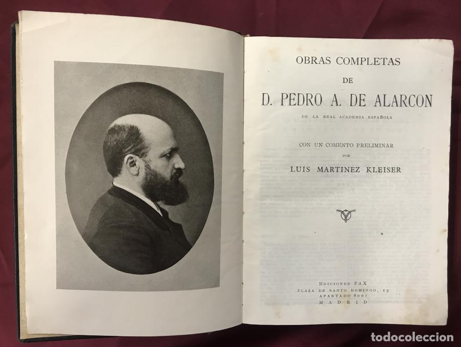 Libros: OBRAS COMPLETAS - Alarc&oacute;n, Pedro Antonio de+ - Foto 4