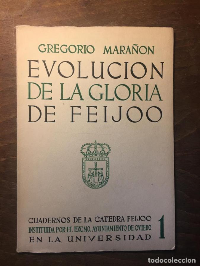 Libros: EVOLUCI&Oacute;N DE LA GLORIA DE FEIJOO - Mara&ntilde;&oacute;n, Gregorio - Foto 1