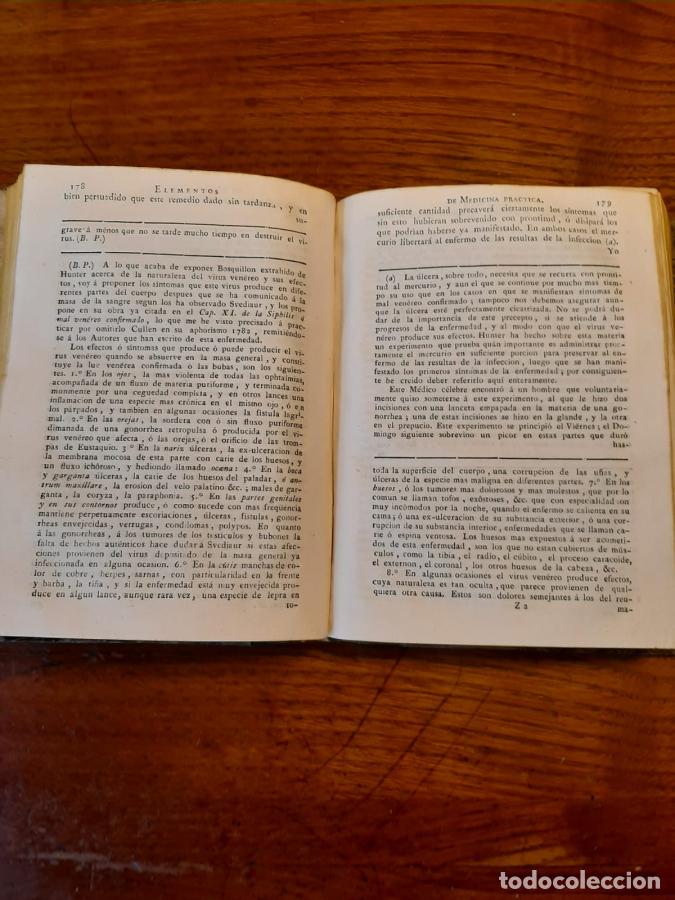 Libros: Elementos de medicina pr&aacute;ctica - Cullen, Guillermo - Mr. Bosquillon - Foto 11