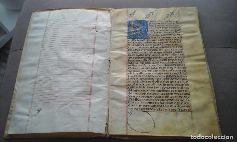 B&uuml;cher: (Manuscrito) Carta executoria a pedimento de Sancho Rodr&iacute;guez Salvatierra y sus descendientes, vecin