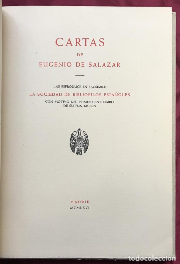 Libros: Cartas de&hellip; - Salazar, Eugenio de - Foto 1
