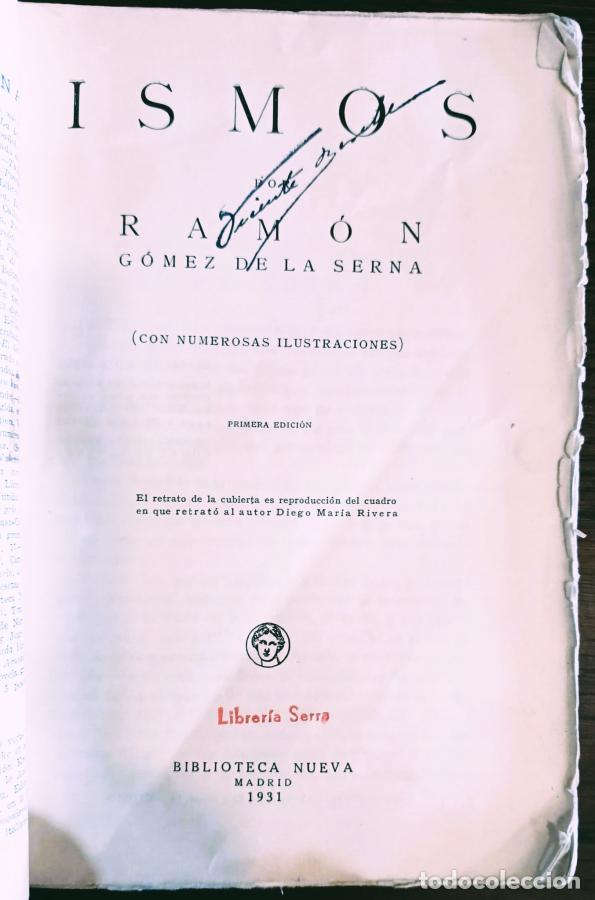 Libros: Ismos - G&oacute;mez de la Serna, Ram&oacute;n - Foto 2