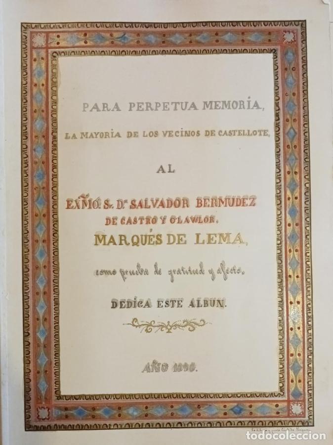 Libri di seconda mano: (Manuscrito) Para perpetua memoria &hellip; los vecinos de Castellote (Teruel) al Sr. &hellip; Marqu&eacute;s de Lema com
