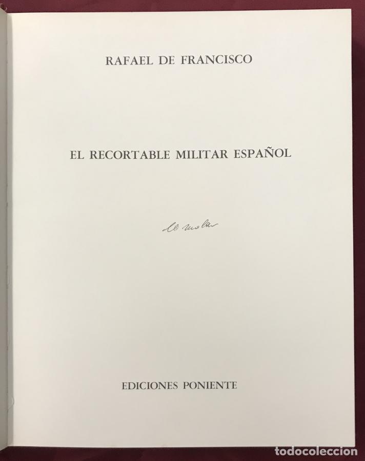 Libros: El recortable militar espa&ntilde;ol - Francisco, Rafael de - Foto 3