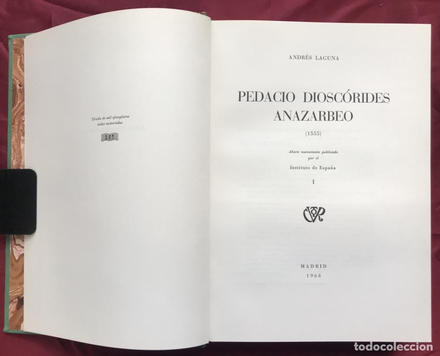 Libros: Pedacio Diosc&oacute;rides Anazarbeo - Diosc&oacute;rides, Andr&eacute;s Laguna - Foto 4