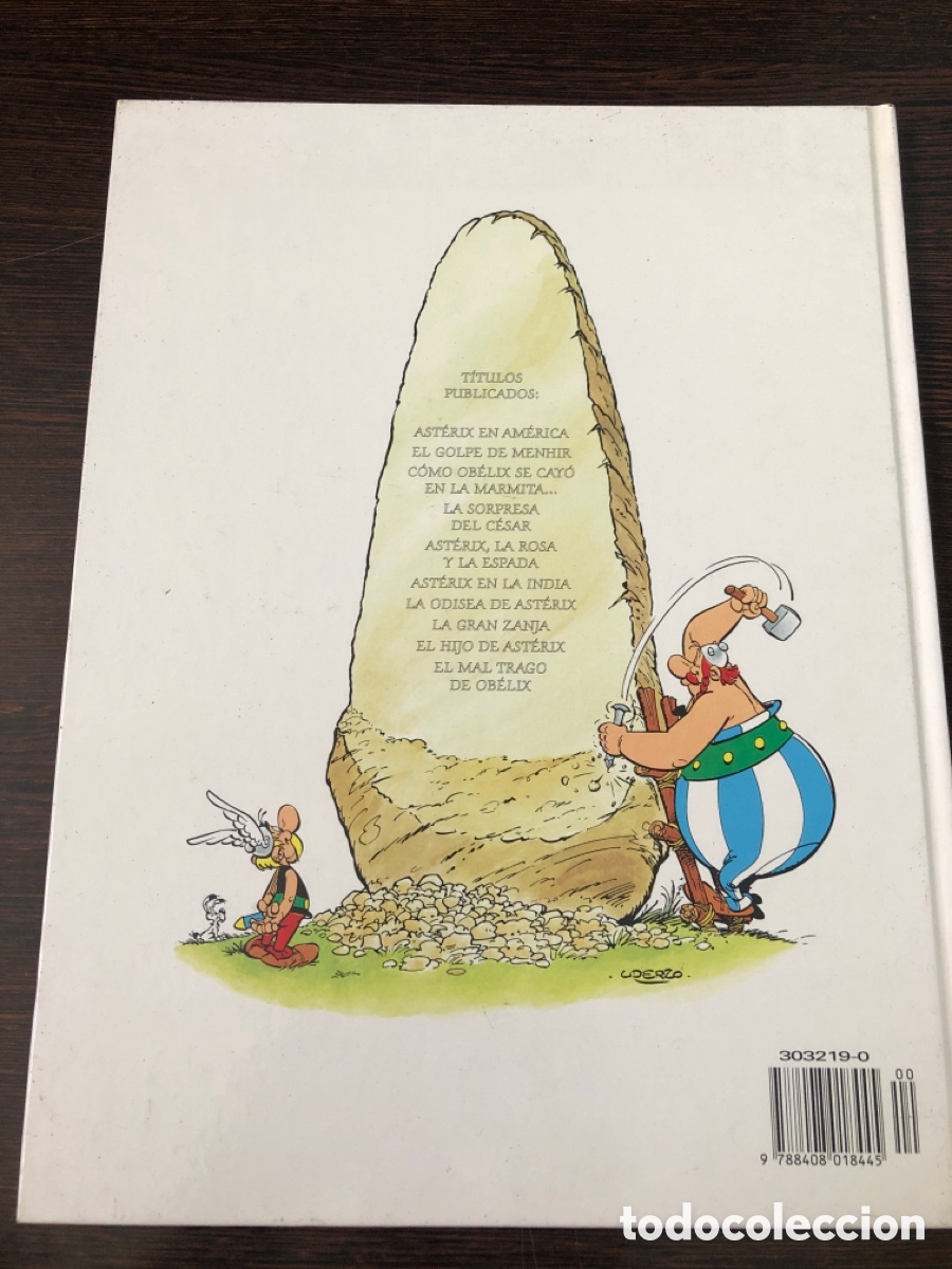 Libros: ASTERIX EL MAL TRAGO DE OBELIX 1996 PLANETA - Foto 2