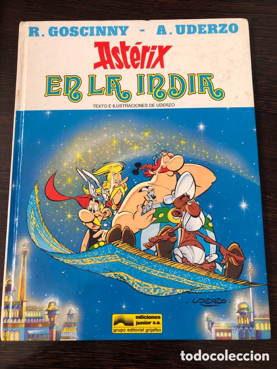 ASTERIX EN LA INDIA EDICIONES JUNIOR GRIJALBO 1987