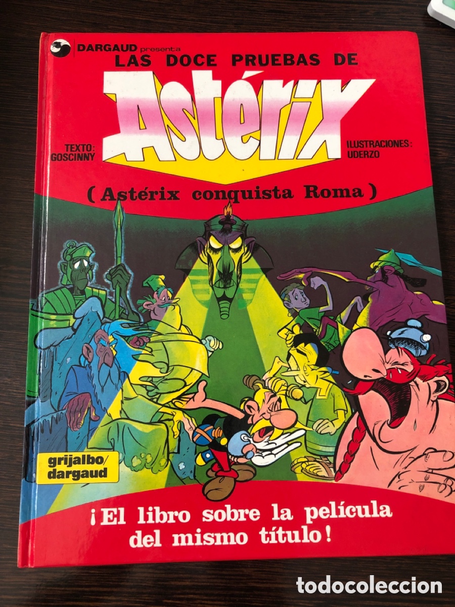 books: LAS DOCE PRUEBAS DE ASTERIX ASTERIX CONQUISTA ROMA GRIJALBO DARGAUD 1990