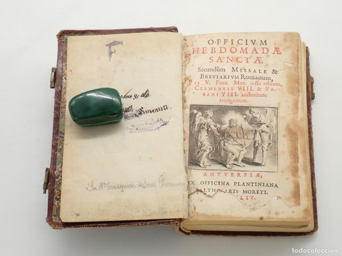 Livros em segunda m&atilde;o: Officium Hebdomadae Sanctae secundum Missale & Breviarium Romanum [EJEMPLAR MUY FATIGADO E INTERVENI