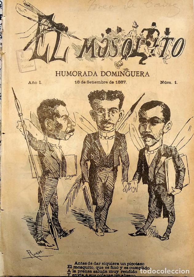 Libros: (Revista) El Mosquito. Humorada dominguera -