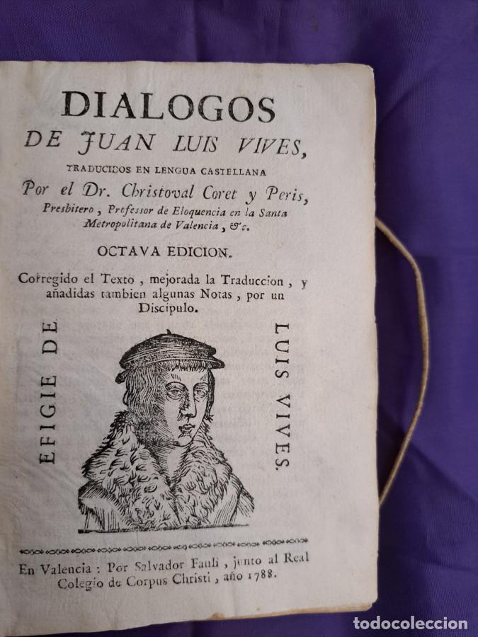 Libros: Di&aacute;logos de Juan Luis Vives - Coret y Peris, Chistoval