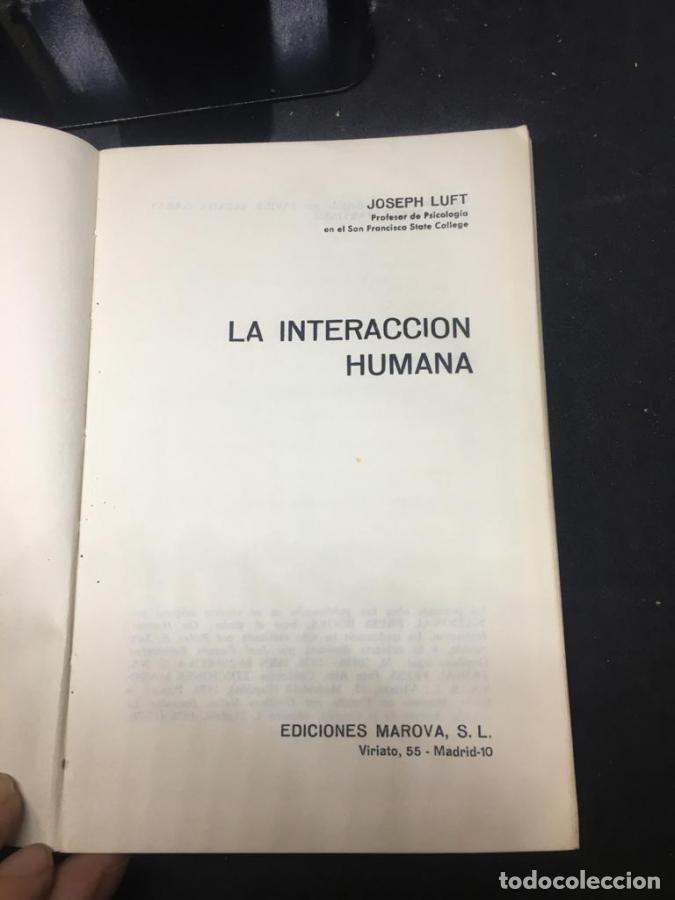 Libros: La interacci&oacute;n humana - Luft, Joseph - Foto 3