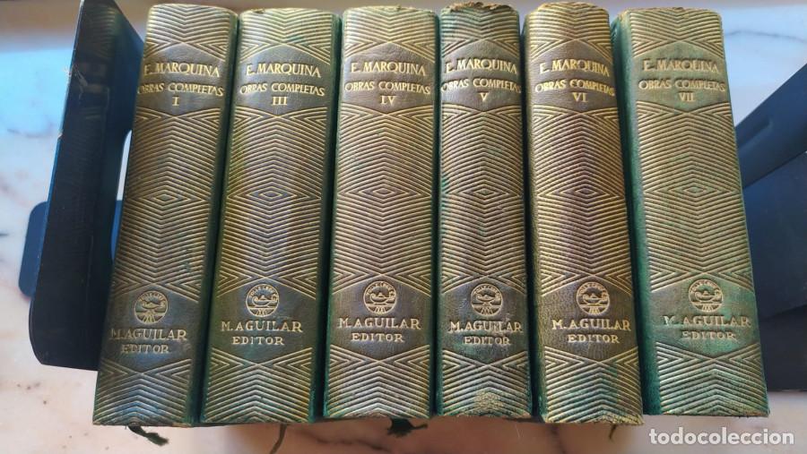 Libros: Obras completas. Tomos I, III, IV,V, VI Y VII - Marquina, Eduardo