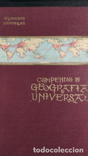 B&uuml;cher: Compendio de Geograf&iacute;a Universal - Groselles, Izquierdo