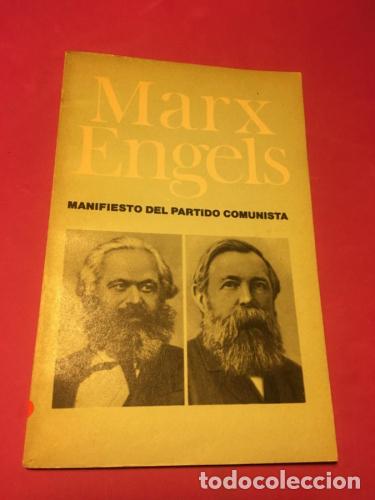 Libri di seconda mano: Manifiesto del partido comunista - Marx, Carlos; Engels, Federico