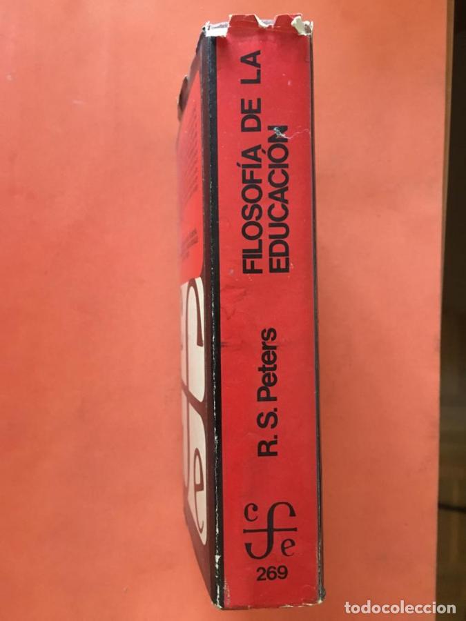 Libros: Filosof&iacute;a de la educaci&oacute;n - Peters, R. S. - Foto 3